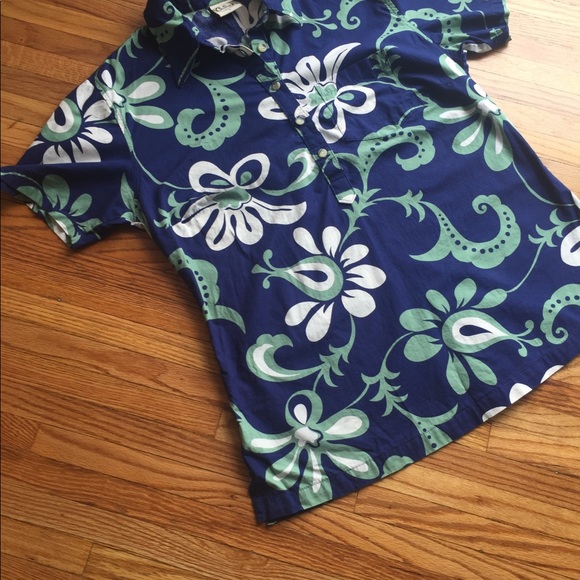 Go Barefoot Hawaiian Pullover Top - Picture 3 of 4